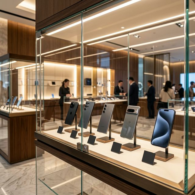 Phone Sales Display